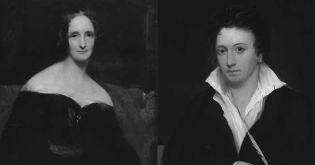 Mary and Percy Shelley