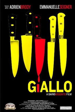 Giallo movie poster